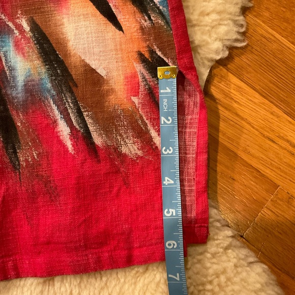 Dilemma organic cotton colorful open front fringe jacket - Picture 11 of 14